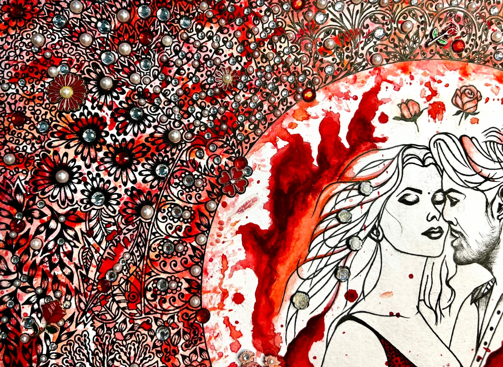 Close-up 1 of Blood Love by Shatabdi Mandal