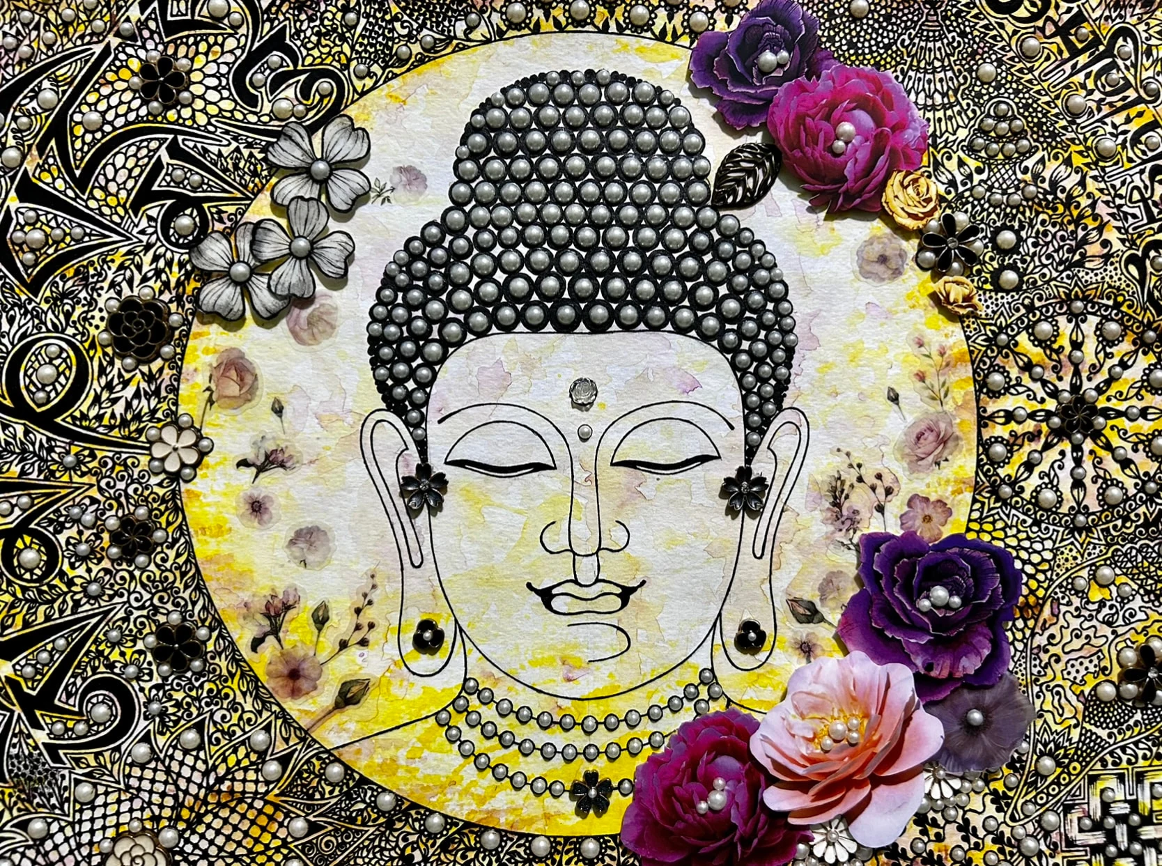 Close-up 1 of The Enlightened One by Shatabdi Mandal