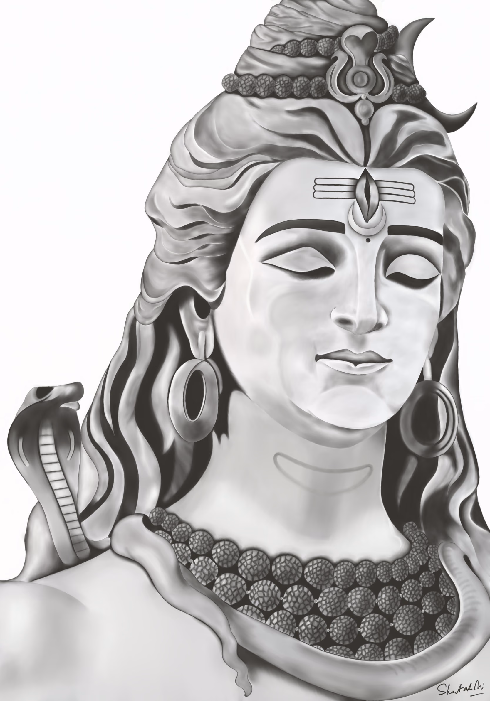 The Omnipotent, artwork by Shatabdi Mandal